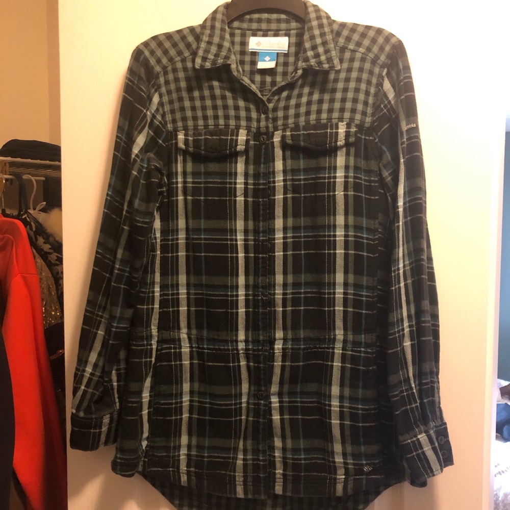 Flannel long sleeve shirt